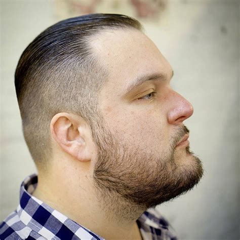 fat guy haircut|25 Best Hairstyles for Men with Chubby Round Face。